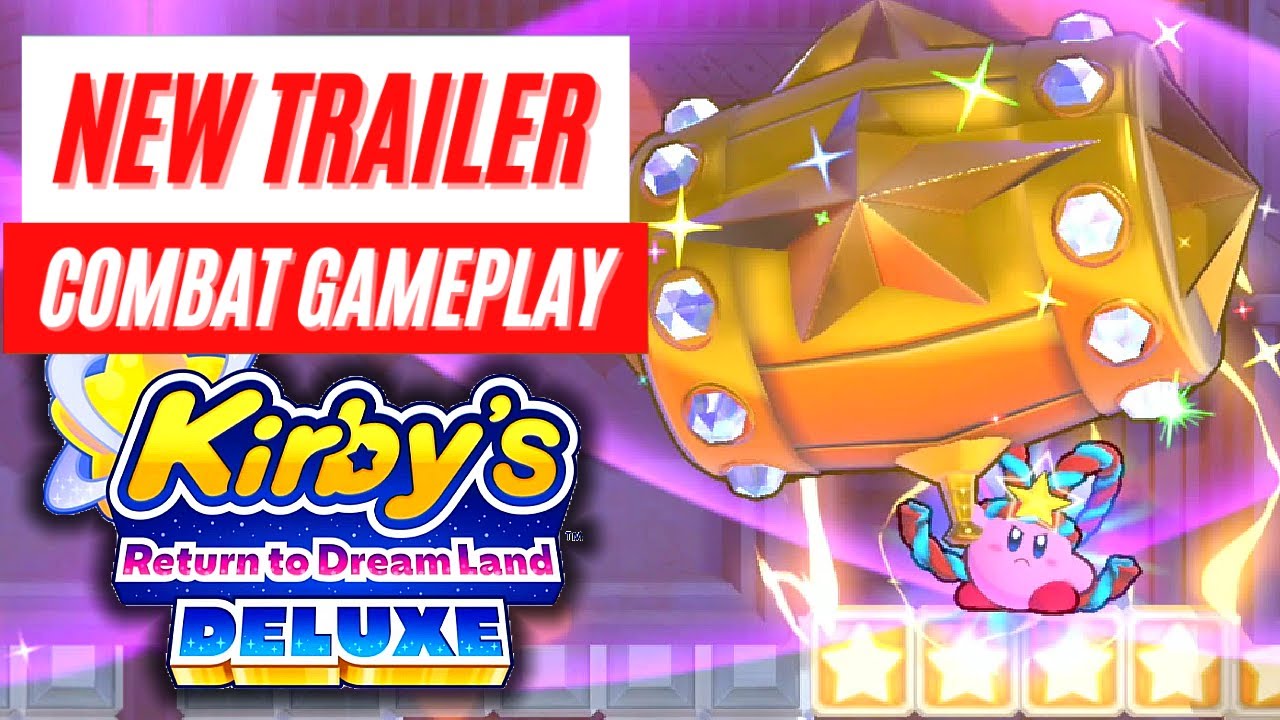 Kirby's Return to Dream Land Deluxe - Reveal Trailer