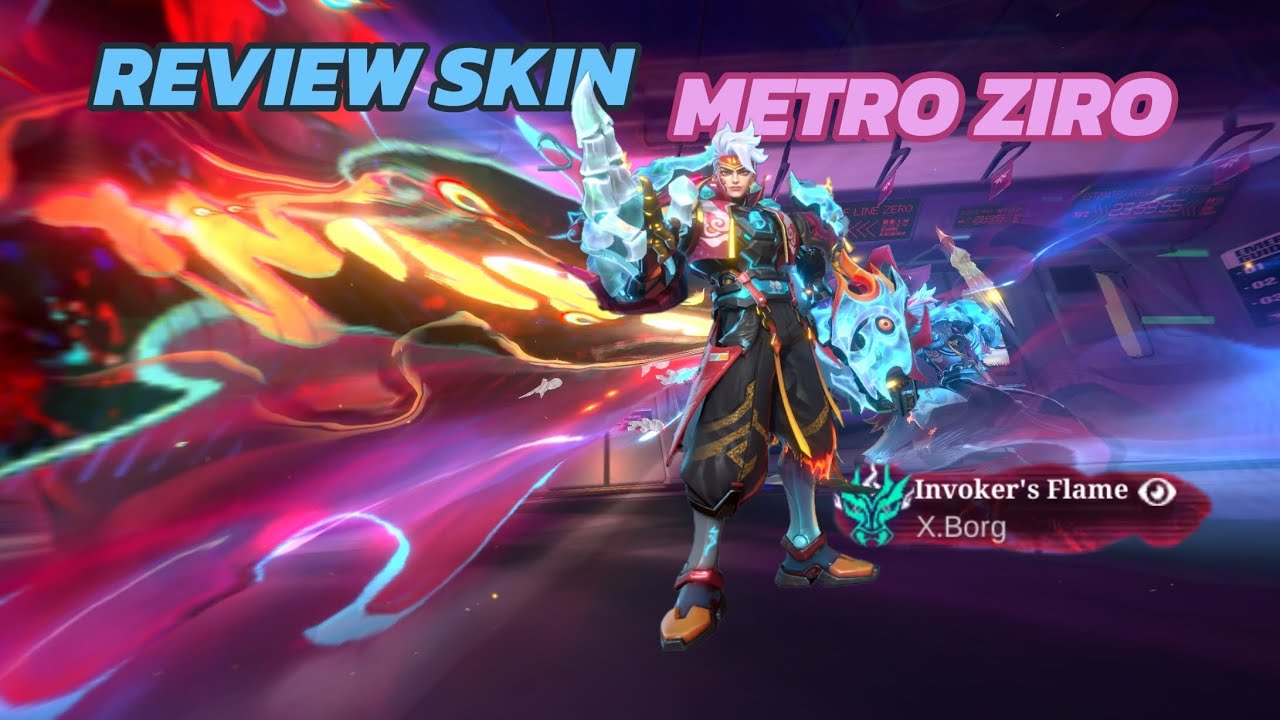REVIEW SKIN METRO ZERO X.BORG !! BAGUS BANGET SKIN NYA WAJIB PUNYA USER X.BORG