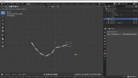Blender Dynamic Bones that react to physics :P