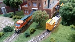 N Scale Layout 10-6-21 Shaky Test Video from Phone