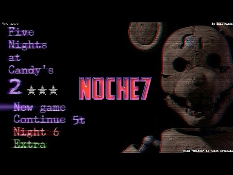 Nuevo Five Nights At Candy´s 2, Noches 1 y 2, Link de Descarga, Español