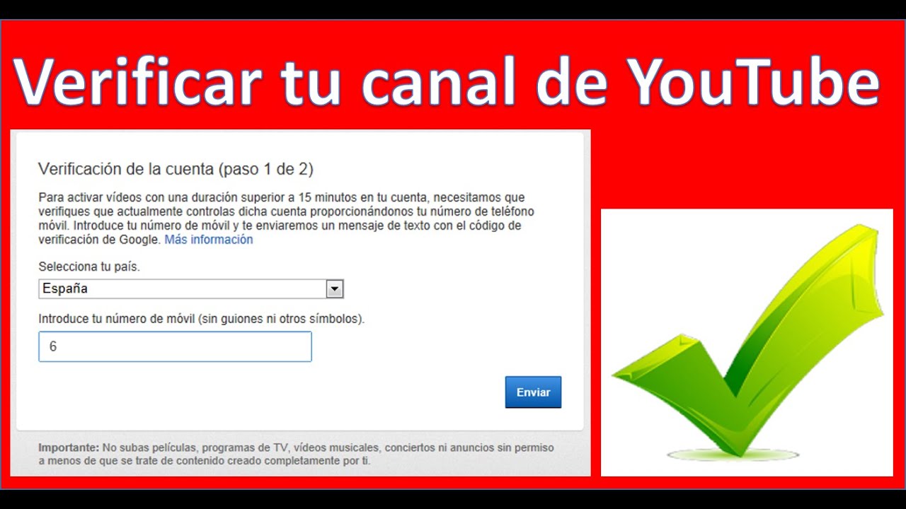 Resultado de imagen para youtube verificar