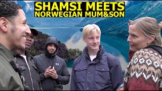 SHAMSI MEETS NORWEGIAN MUM & SON| SPEAKERS CORNER