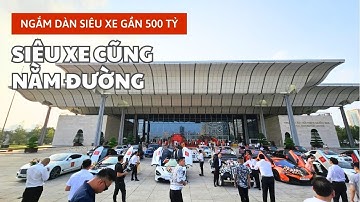 Điểm danh dàn siêu xe gần 500 Tỷ ở đám cưới thiếu gia Bảo Tín Mạnh Hải