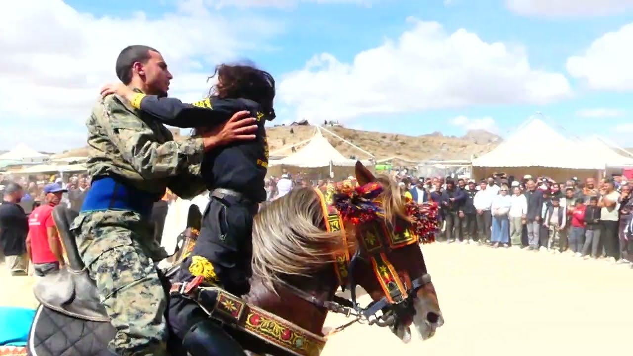 أجواء الفروسية في زردة سيدي رابح 