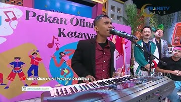 Luar biasa andri khan di undang trans TV, bikin semua kagum || tiara