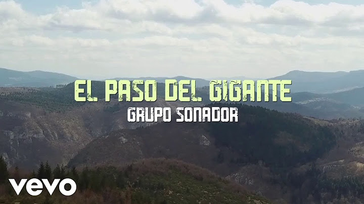 Grupo Sonador - El Paso Del Gigante (Visualizer)