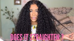 Flat Iron Test: Straightening My Deep Curly Hair | Babyliss Pro vs. Chi Flat Iron