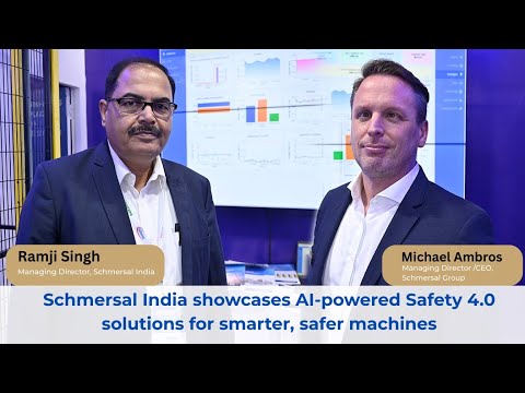 Schmersal India showcases AI-powered Safety 4.0 solutions for smarter, safer machines - video from OEM Update