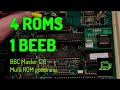 Acorn BBC Master 128: 4 ROMs 1 Beeb