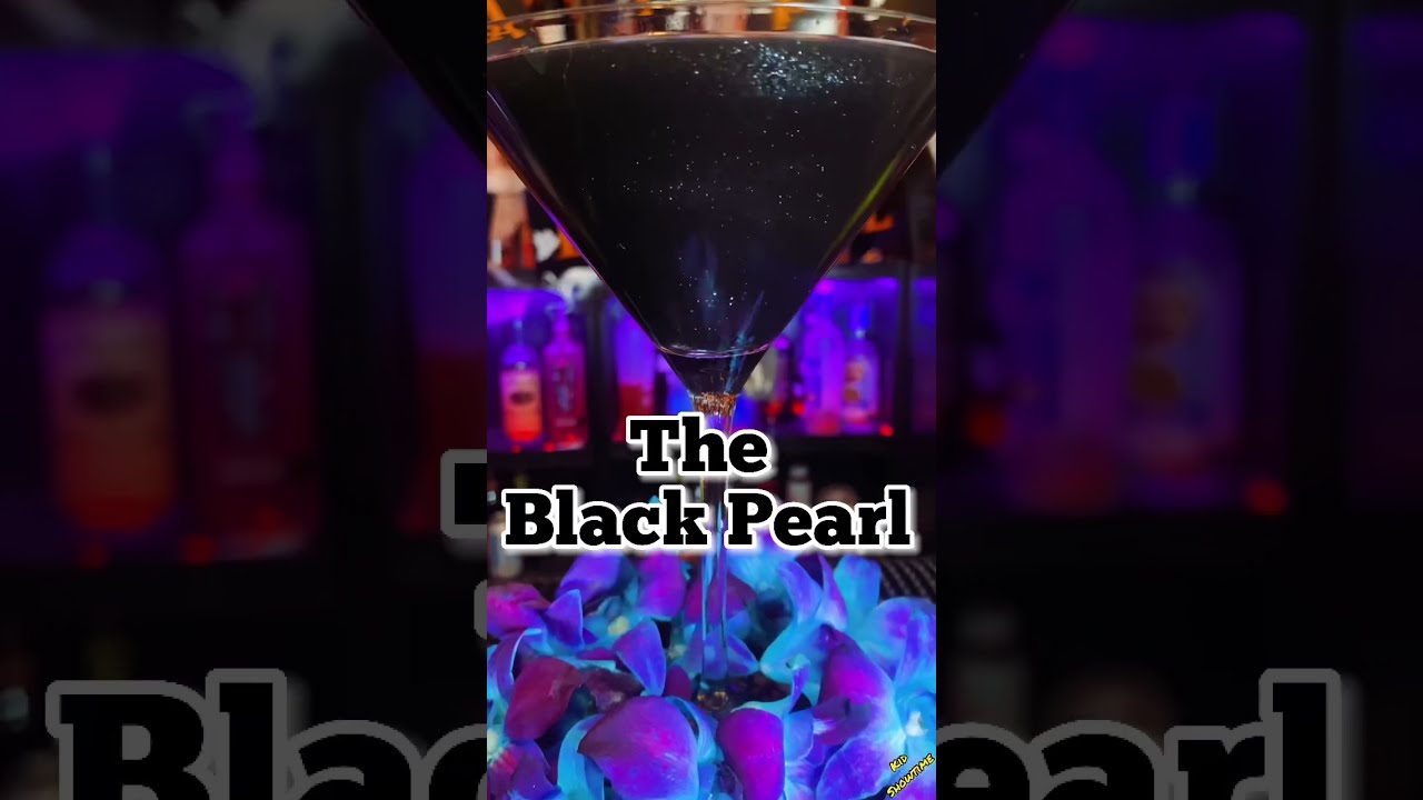 The Black Pearl Cocktail