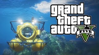 GTA V - How To Unlock Submarine & Scuba Suit + Make $690000 CASH in Grand Theft Auto V (GTA 5)