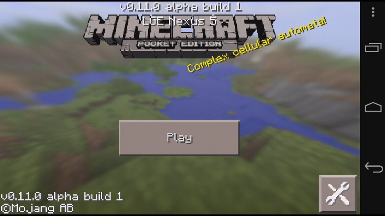 Minecraft PE Alpha Version Collection for Android & iOS : Mojang