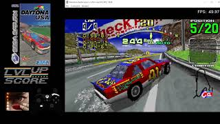 HIGHSCORE - Daytona USA - Saturn 4570 (Arcade / Advanced / Fastest Lap)