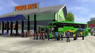 Download lagu (PUSPA JAYA) LAMPUNG - JAKARTA || BUS SIMULATOR INDONESIA