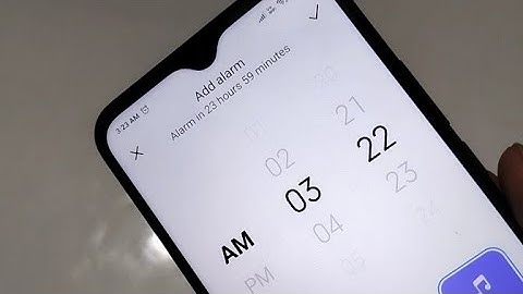 Redmi 9 prime set alarm, how to set redmi mobile alarm