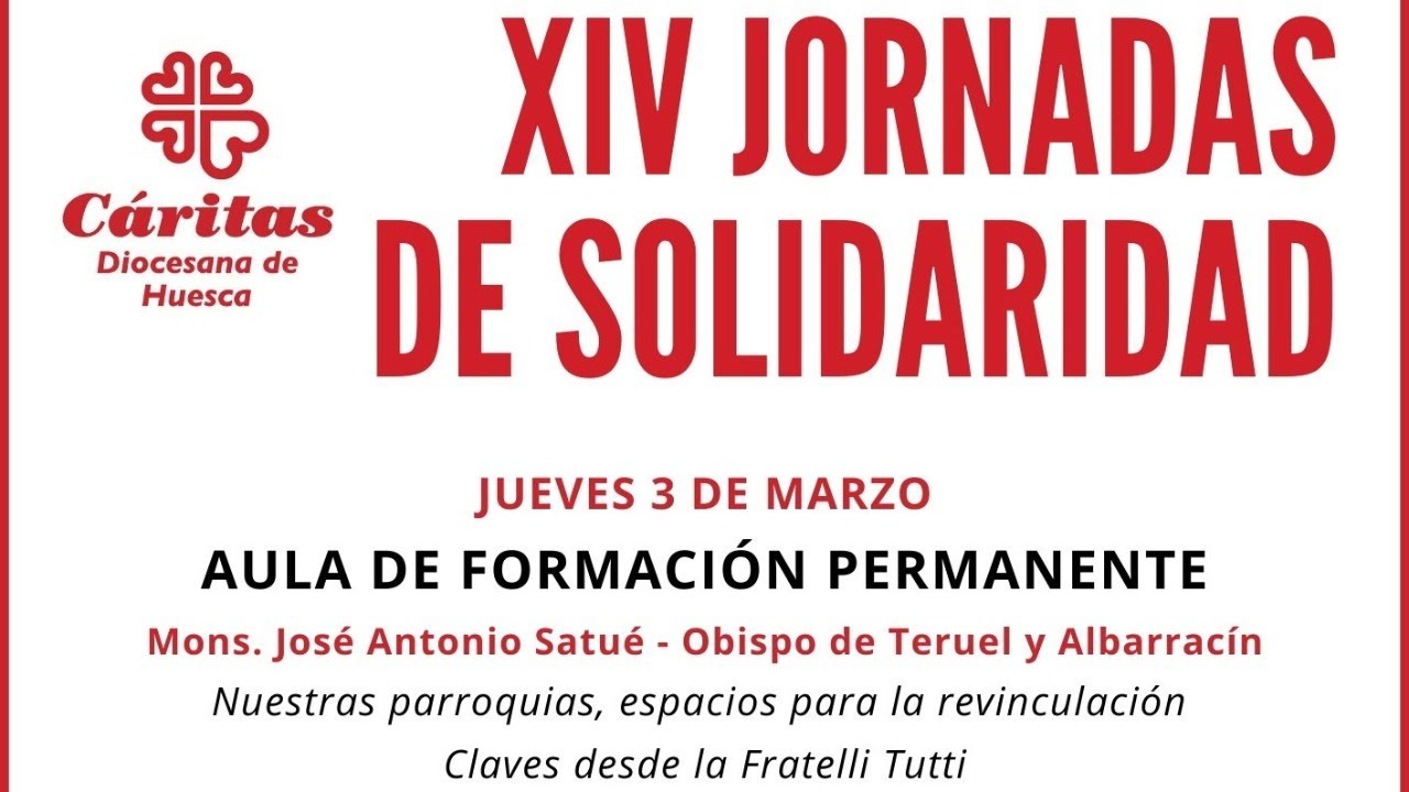 Aula de Formación Permanente - Mons. José Antonio Satué, obispo de Teruel y Albarracín