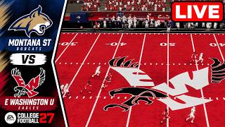 Montana St. vs Eastern Washington | NCAA Football Week 7 - October 17, 2026 College Football 27 Sim