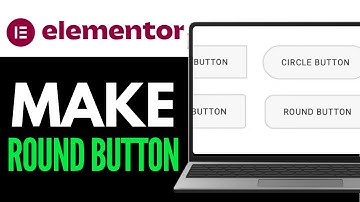 How To Make Round Button In Elementor 2025 (QUICK & EASY)