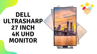 Dell UltraSharp U2720Q 27 Inch 4K UHD (3840 x 2160) LED Backlit LCD IPS USB-C Monitor Overview