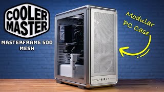Cooler Master's Most Ambitious PC Case Yet! MasterFrame 500 Mesh Review.