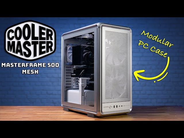 Cooler Master's Most Ambitious PC Case Yet! MasterFrame 500 Mesh