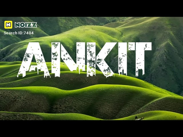 Jungle theme story image with Ankit name