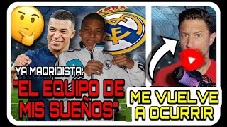 🚨💥¡MBAPPE YA MADRIDISTA: "VENGO AL EQUIPO DE MIS SUEÑOS"!/ ¡MI PEOR MOMENTO EN YOUTUBE! ¡AYUDA!