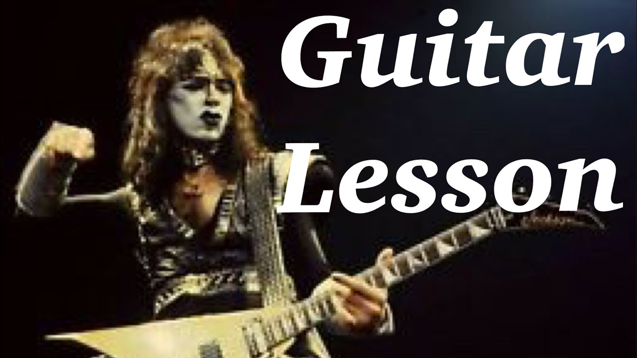 vinnie vincent forum All Hell's Breakin' Loose - KISS Guitar Solo Lesson