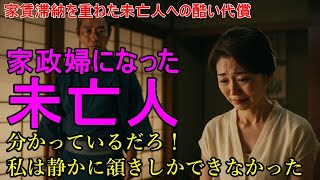 【シニア恋愛】「金じゃなくても払えるだろう」──家賃滞納の私に突き付けられた…"背徳の取引条件"とは?