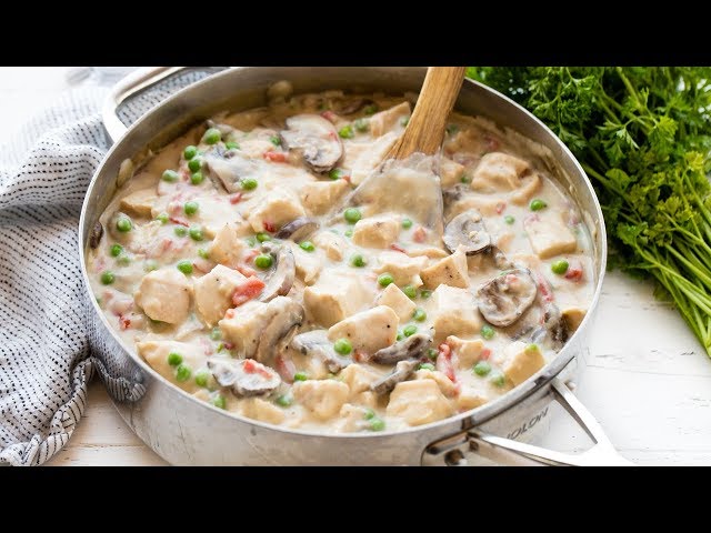 How to Make Classic Chicken a la King | The Stay At Home Chef class=