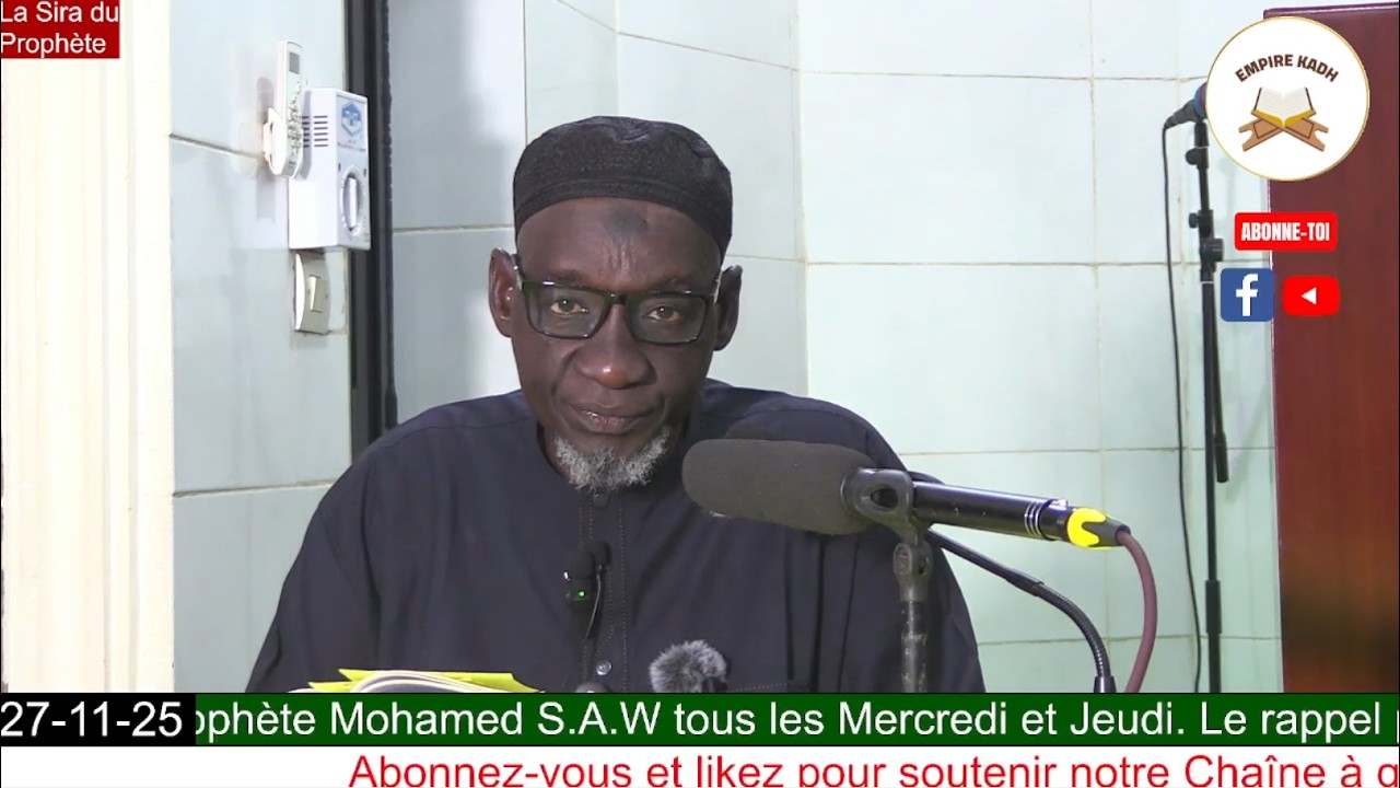 Imam Madou Koné la Sira du Prophète Mohamed S.A.W le rappel profite au croyant (34)