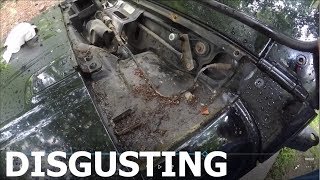 Jeep TJ Cowl Removal - Water in The Floorboard Fix - YouTube