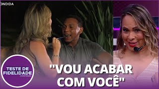 Sedutora Chama Testado Para Noite De Fondue E Esposa Fica Brava No Palco