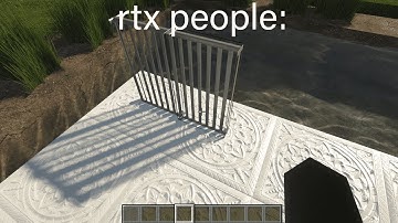 RTX shaders be like...