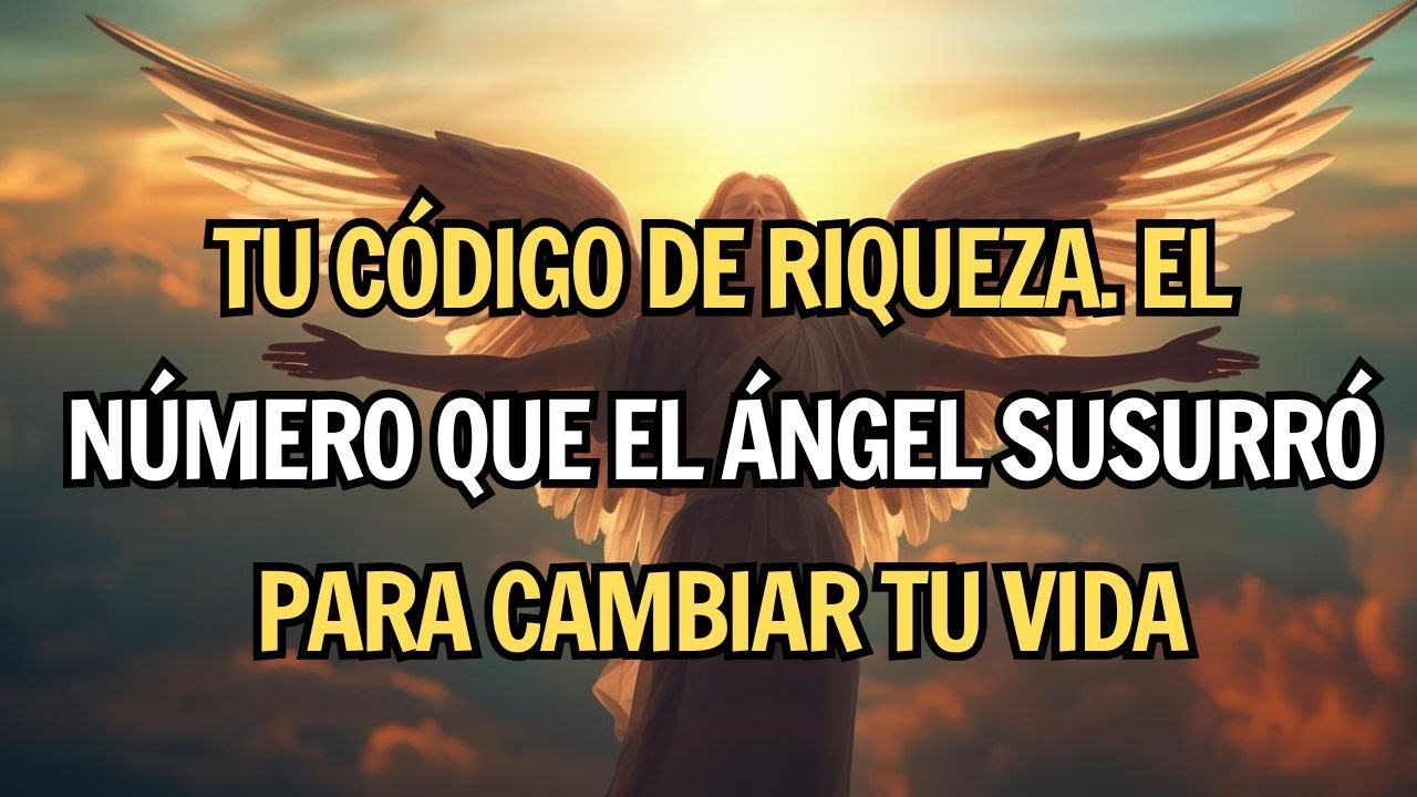 SU ÁNGEL DE LA FORTUNA ACABA DE SUSURRARLE ESTE NÚMERO A USTED