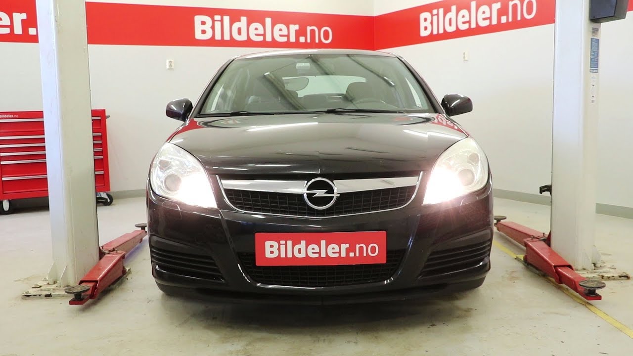 Opel Astra H & Opel Vectra C: Hvordan bytte bremseskiver og bremseklosser foran