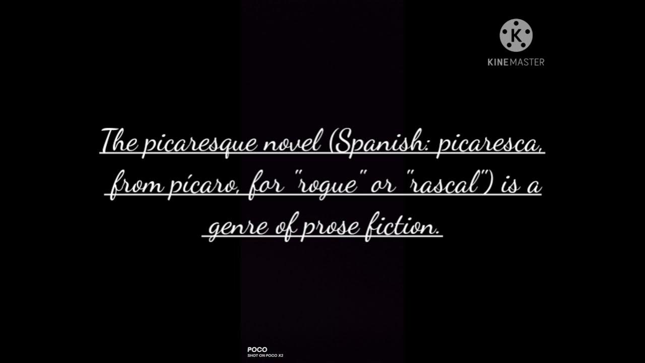 Joseph Andrews as a picaresque novel. YouTube