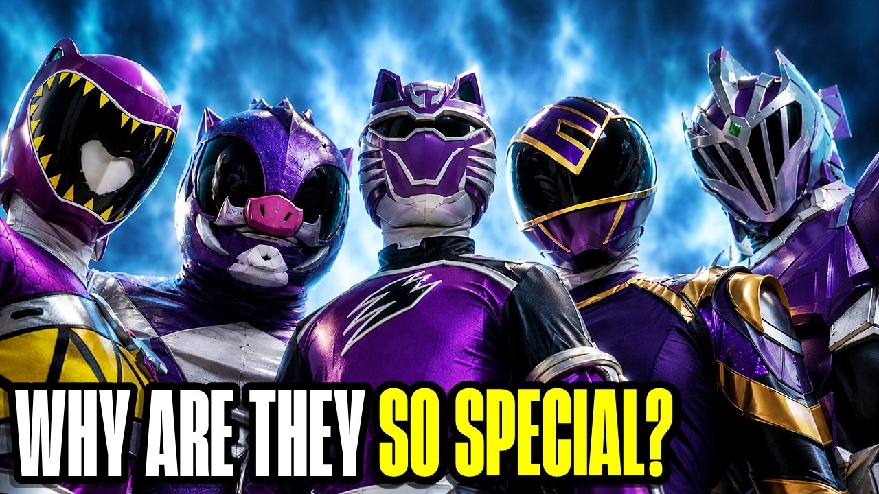 Solar Purple Ranger WHY ARE PURPLE POWER RANGERS SO RARE? The Complete Story of Every ...