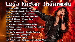 LADY ROCKER INDONESIA 90AN 🔥 Nicky Astria, Nike Ardilla, Inka Christie & Anggun | Lagu Nostalgia