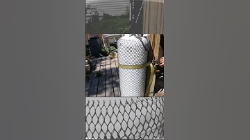 Removing a valve from a propane tank #welder #welding #diy #stickwelding #migwelding #propane