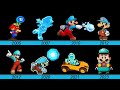 Evolution of ice flower mario (Game and LEGO, 2005 ~2023)