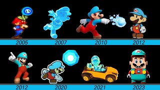 Evolution of ice flower mario (Game and LEGO, 2005 ~2023) screenshot 4