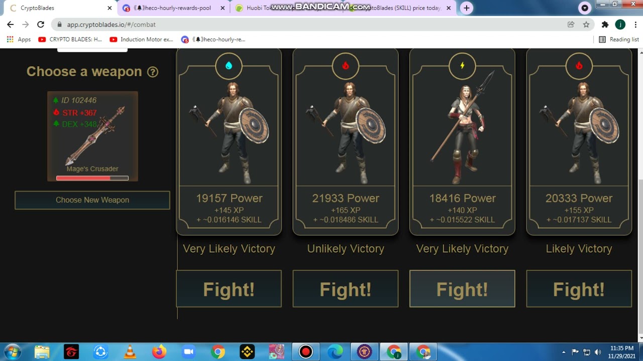 CryptoBlades (SKILL) [[ UPDATED ]] [ HECO ]