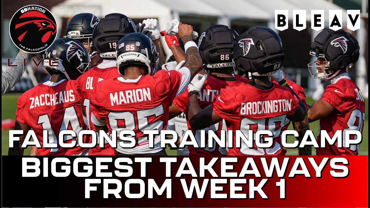Biggest takeaways from the first week of Falcons training camp
