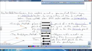 Trig Lesson 14.1: Vector Operations