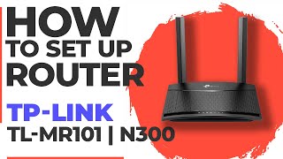 ✅ How to Set Up TP-Link TL-MR101 | How to Setup TP-Link N300 TL-MR101 WiFi Router