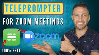 How Use a Script and Teleprompter in Zoom | Prompt+ Best Free App | iPad, iPhone, Mac screenshot 4