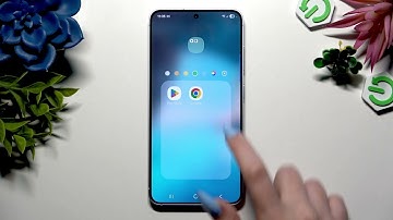 SAMSUNG Galaxy S25 – Hoe de kleur van de Google-zoekbalk te veranderen