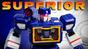 THE SUPERIOR SOUNDWAVE?? Blokees Action Edition Soundwave Review - Transformers Model Kit